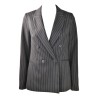 GIACCA SLIM GESSATO SO ALLURE D33011C LAVAGNA