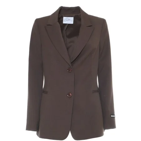 GIACCA SLIM BOYS SO ALLURE D33018C FONDENTE