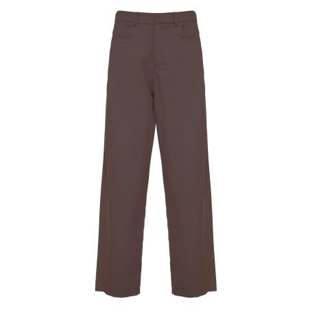PANTALONE CARROT BOYS SO ALLURE D66018C FONDENTE