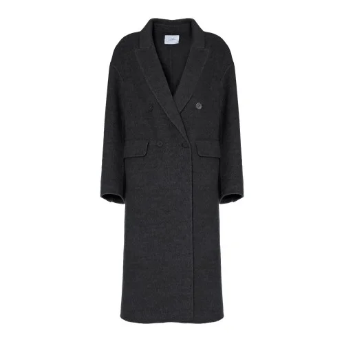CAPPOTTO MIDI SPINATO SO ALLURE K33060C LAVAGNA