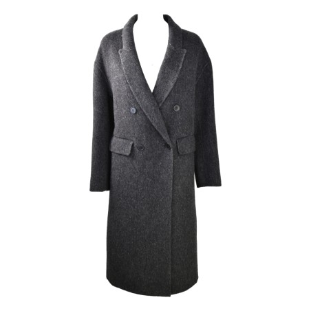 CAPPOTTO MIDI SPINATO SO ALLURE K33060C LAVAGNA