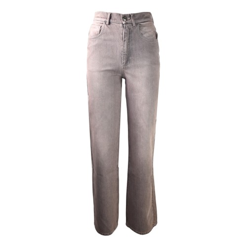 PANTALONE REGULAR DENIM SO ALLURE O66028C POUDRE