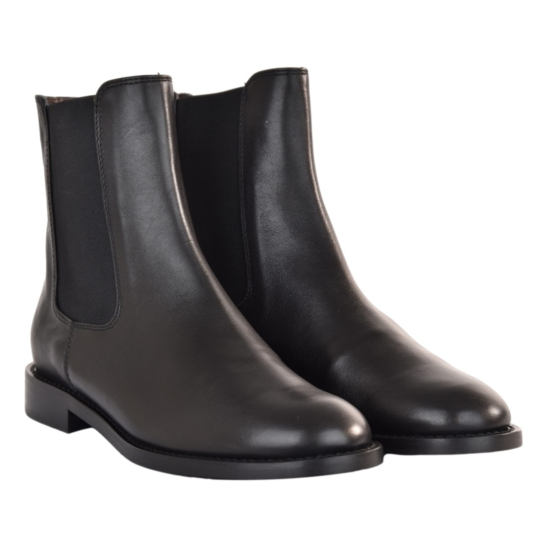 CHELSEA C/CINTURINO BORCHIE LA PARIGINA S3117-M NERO