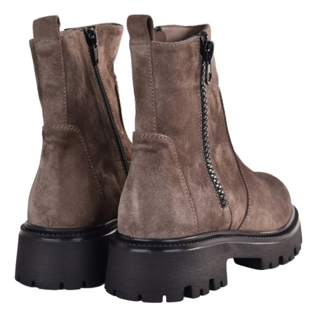 STIVALETTO CAMOSCIO C/ZIP LA PARIGINA S3515-G LAVA