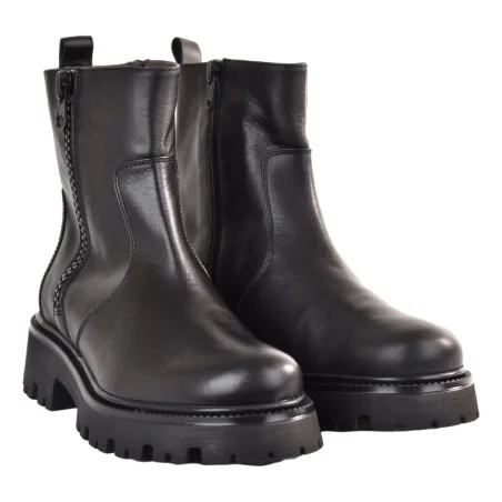 STIVALETTO PELLE C/ZIP LA PARIGINA S3515-G NERO