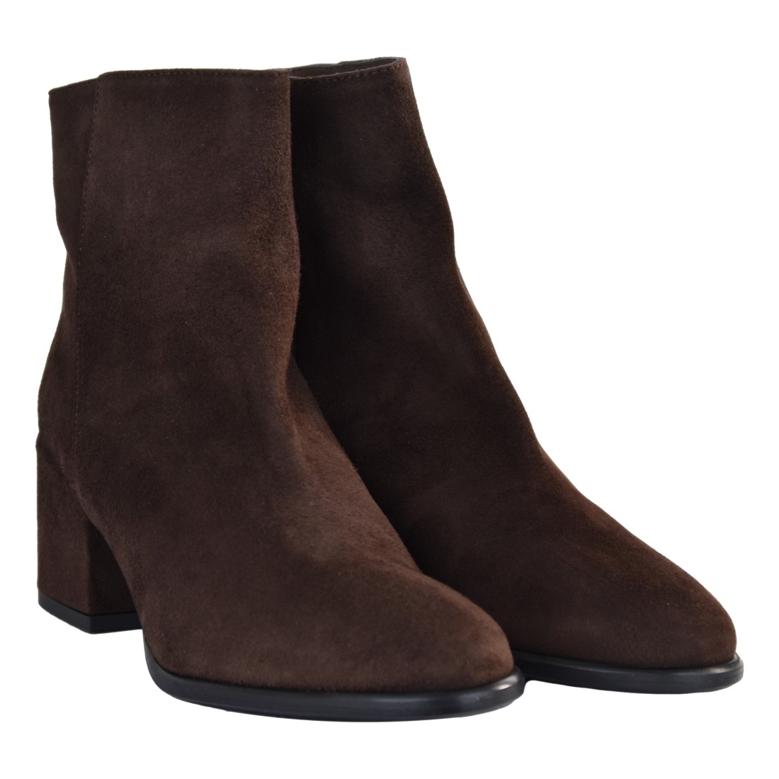 TRONCHETTO CON ZIP LA PARIGINA S6509-M DKBROWN