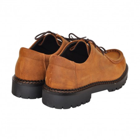 MOCASSINO ALLACCIATO J.O.LUXURY STYLE L1710 COGNAC
