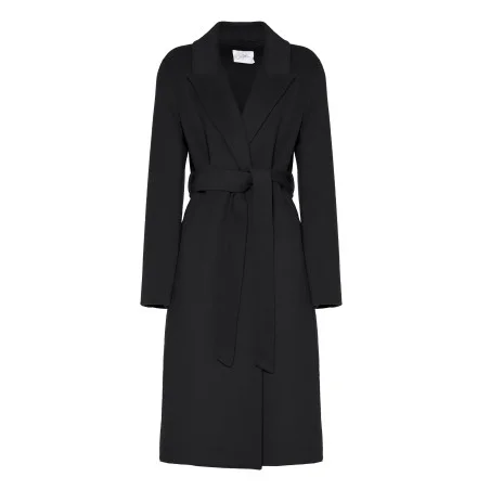 CAPPOTTO MIDI SLIM FIT SO ALLURE W33057C BLACK