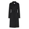 CAPPOTTO MIDI SLIM FIT SO ALLURE W33057C BLACK