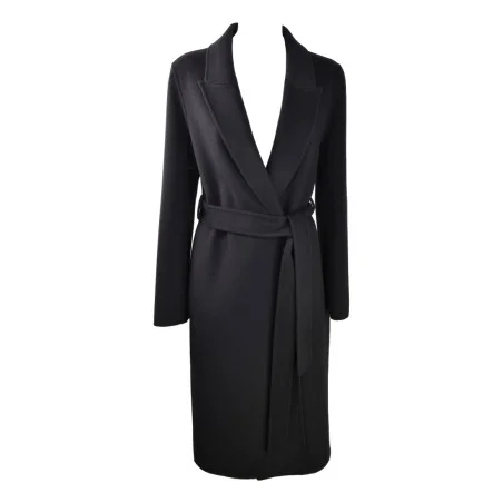 CAPPOTTO MIDI SLIM FIT SO ALLURE W33057C BLACK