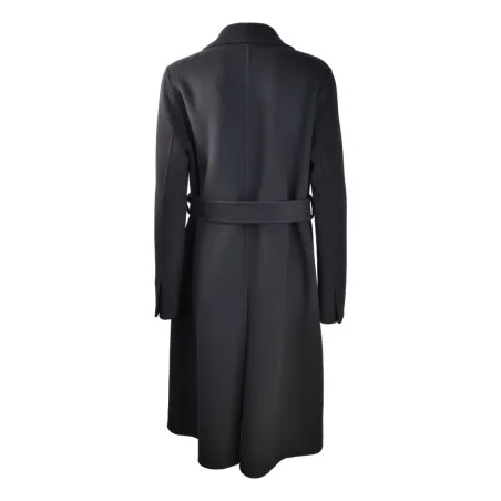 CAPPOTTO MIDI SLIM FIT SO ALLURE W33057C BLACK