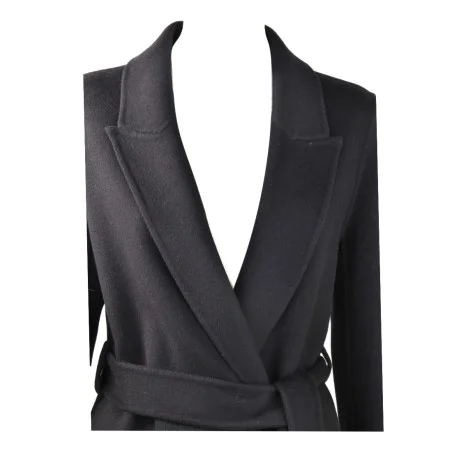 CAPPOTTO MIDI SLIM FIT SO ALLURE W33057C BLACK