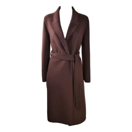 CAPPOTTO MIDI SLIM FIT SO ALLURE W33057C FONDENTE