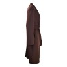 CAPPOTTO MIDI SLIM FIT SO ALLURE W33057C FONDENTE