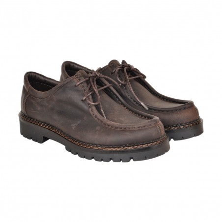 MOCASSINO ALLACCIATO J.O.LUXURY STYLE L1710 T.MORO