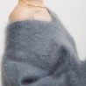 MAGLIA SCOLLO V OTTOD'AME FLE-DK9229 POLVERE