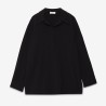 BLUSA SCOLLO POLO OTTOD'AME LIM-DC5149 NERO