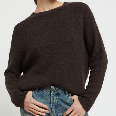 MAGLIA OTTOD'AME MAG-DK9235 BROWN