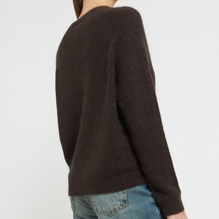 MAGLIA OTTOD'AME MAG-DK9235 BROWN