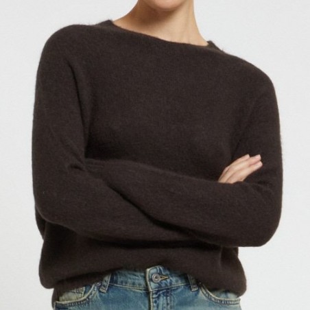 MAGLIA OTTOD'AME MAG-DK9235 BROWN