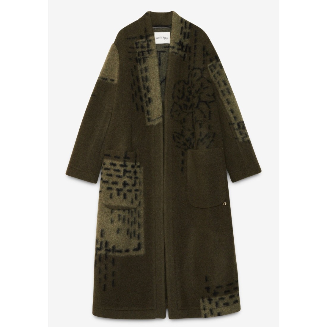 CAPPOTTO LUNGO LANA OTTOD'AME TTT-DJ0073 UNI