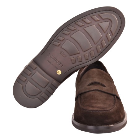 MOCASSINO CAMOSCIO BARRETT 251U048.22 T.MORO