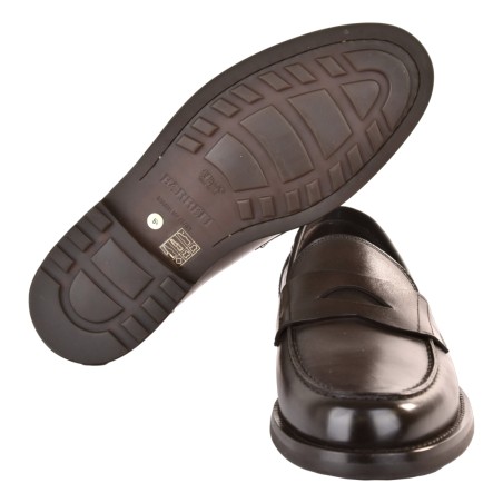 MOCASSINO PELLE BARRETT 251U048.25 WENGE