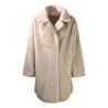 CAPPOTTO ECO MINK ANNA NEVA 25215 BEIGE