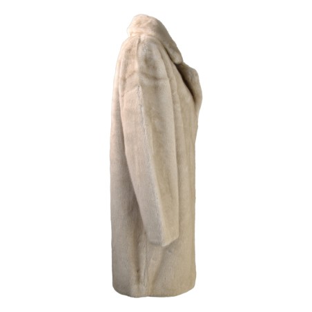 CAPPOTTO ECO MINK ANNA NEVA 25215 BEIGE