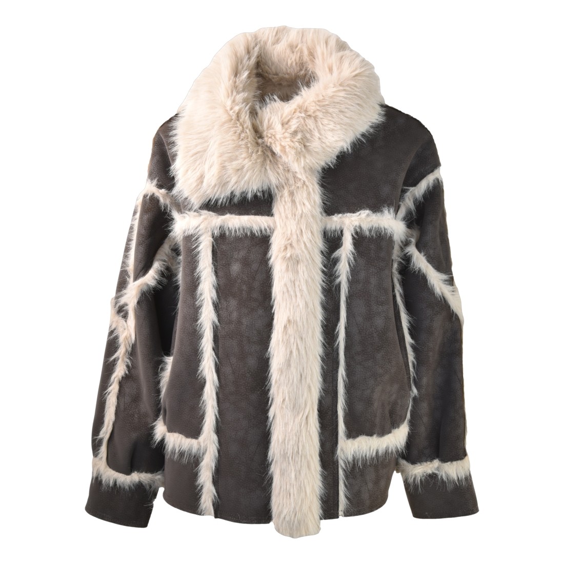GIACCA REV ANNA NEVA 25230 BISCUIT