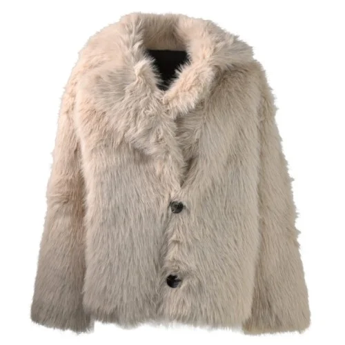 GIACCA REV ANNA NEVA 25232 BISCUIT