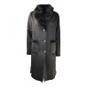 CAPPOTTO REV ECO FOX/SUEDE ANNA NEVA 25240 BLACK