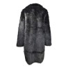 CAPPOTTO REV ECO FOX/SUEDE ANNA NEVA 25240 BLACK