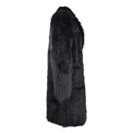 CAPPOTTO REV ECO FOX/SUEDE ANNA NEVA 25240 BLACK