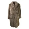 CAPPOTTO REV ECO FOX/SUEDE ANNA NEVA 25240 DKBROWN
