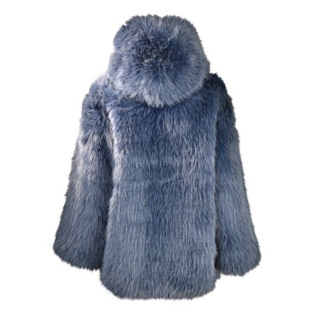 CAPPOTTO C/CAPPUCCIO ANNA NEVA 25264 NAVY