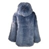 CAPPOTTO C/CAPPUCCIO ANNA NEVA 25264 NAVY