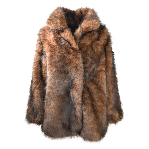 GIACCONE ECO FOX ANNA NEVA 25297 DKBROWN