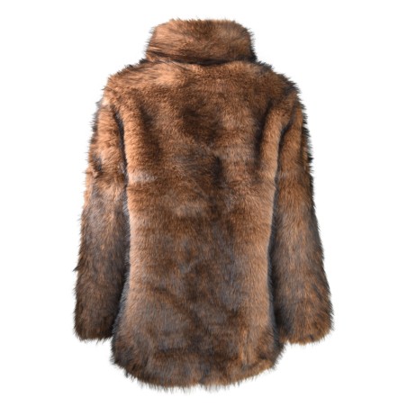 GIACCONE ECO FOX ANNA NEVA 25297 DKBROWN