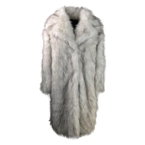 CAPPOTTO LUNGO ECO FOX ANNA NEVA 25332 CRYSTAL
