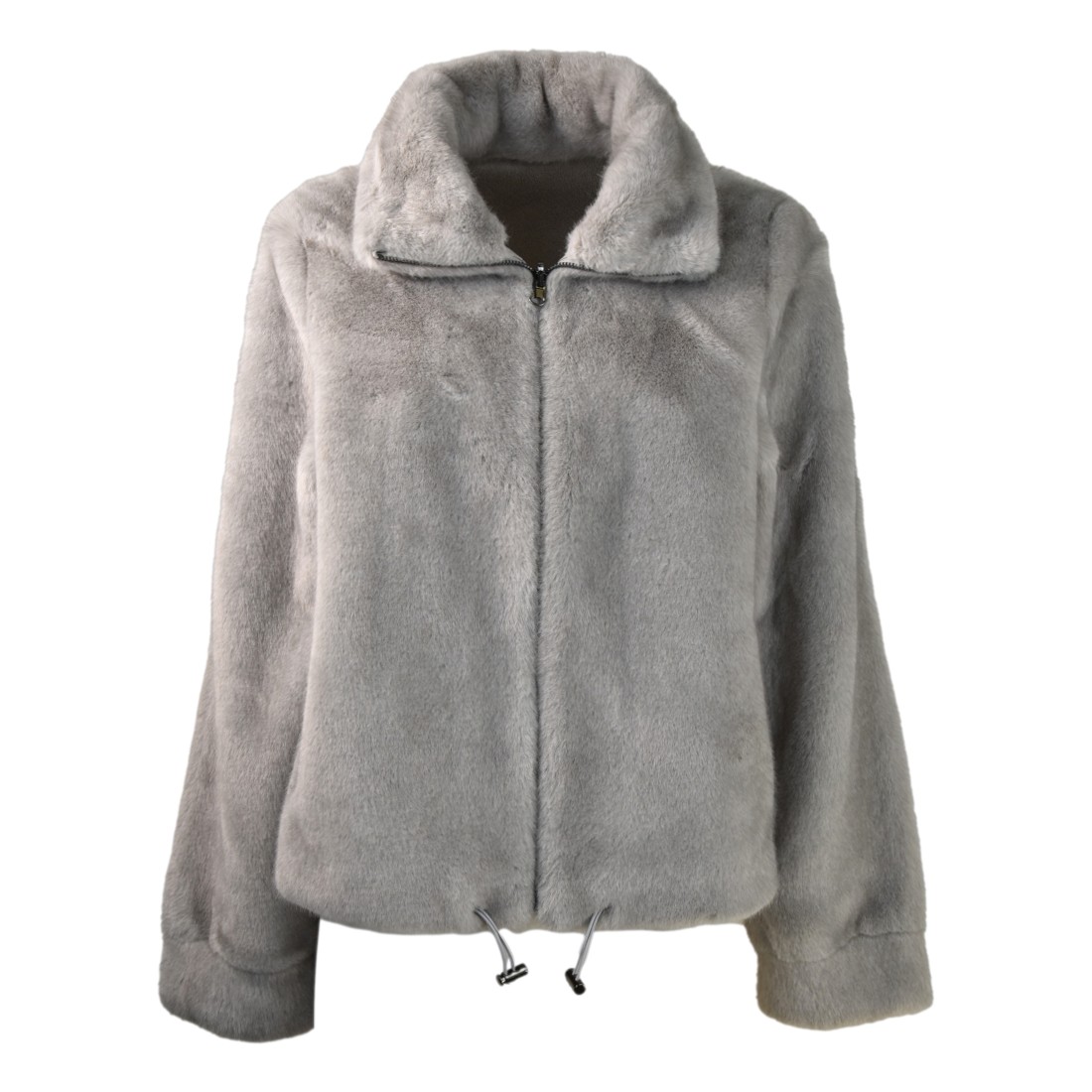 GIACCA ECO MINK ANNA NEVA 35218 GREY