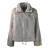 GIACCA ECO MINK ANNA NEVA 35218 GREY
