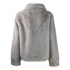GIACCA ECO MINK ANNA NEVA 35218 GREY