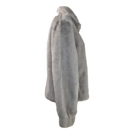 GIACCA ECO MINK ANNA NEVA 35218 GREY