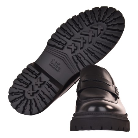 MOCASSINO ROSSI 478 NERO