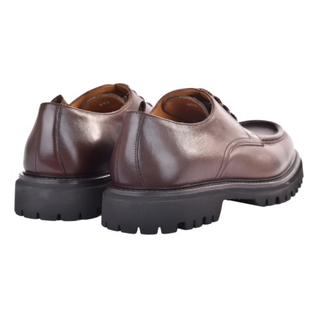 MOCASSINO STRINGATO ROSSI 890 CASTAGNA
