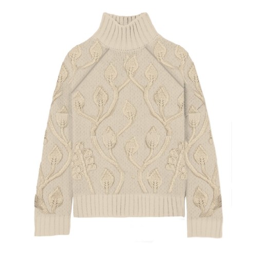 ALAIS TURTLENECK GARDEN LACE 11 MC2 SAINT BARTH AAS0001 00417I