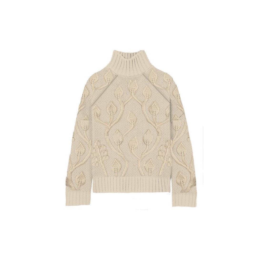 ALAIS TURTLENECK GARDEN LACE 11 MC2 SAINT BARTH AAS0001 00417I