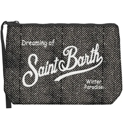 ALINE WOOL HERRINGBONE 00 STRASS MC2 SAINT BARTH ALI0022 00264I