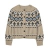 BONNIE DONEGAL CARDIGAN FAIR ISLE 1100 MC2 SAINT BARTH BNE0001 00377I